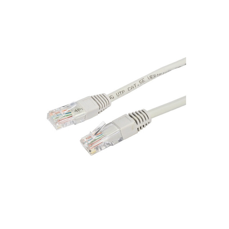 Cable ponchado UTP Cat5E 0.5m