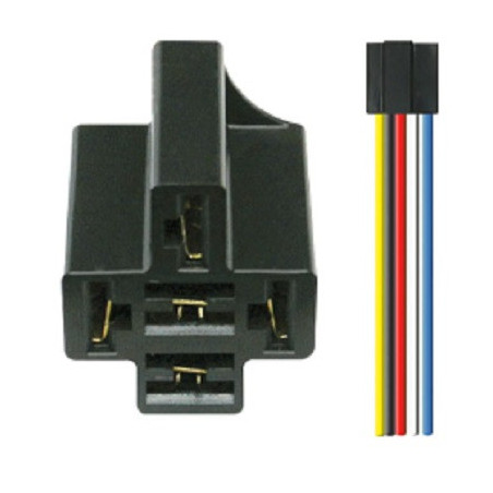 Conector con cables para relevador