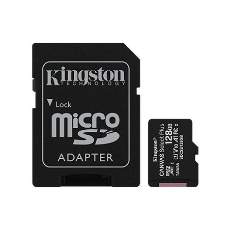 Memoria MicroSD 128GB cl. 10 Kingston