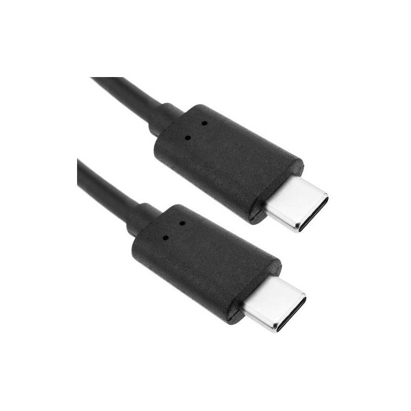 Cable USB tipo C macho a macho 1m