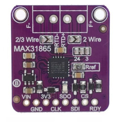 MAX31865 Detector de temperatura res platino PT100