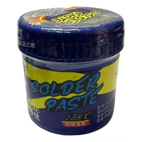 Soldadura en pasta bote 60g 158°c