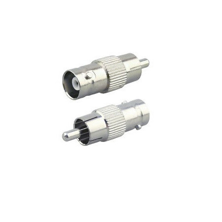 Adaptador BNC Hembra a Plug RCA CC-036