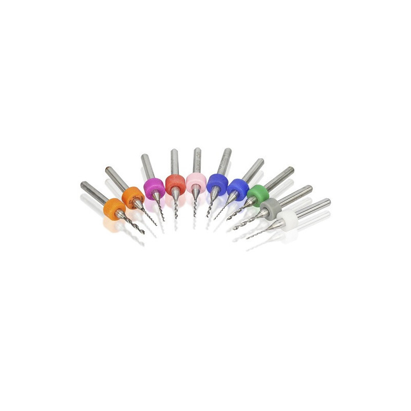 Kit brocas para PCB varias medidas