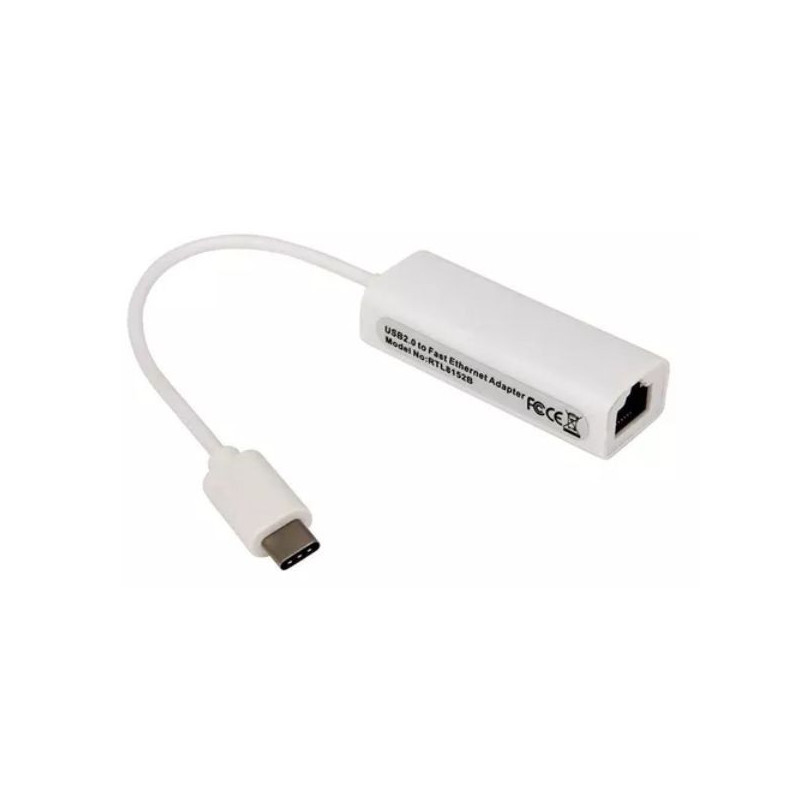 Adaptador Convertidor Tipo C a Ethernet