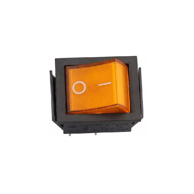 SW-050OR Switch grande rectangular 2P2T AC naranja