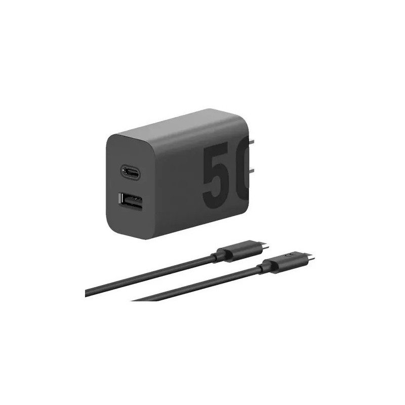 Cargador 50w para motorola cubo con cable tipo C c