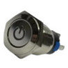 Pushbutton metalico con luz PB-120