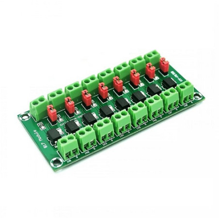 Módulo optoacoplador PC817 8 canales