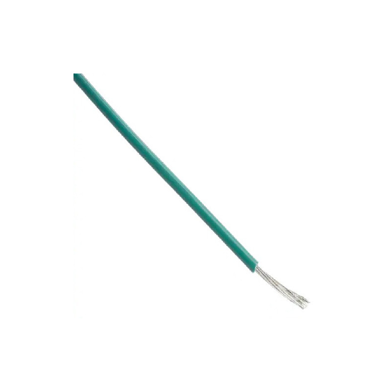 Cable cal. 22 verde