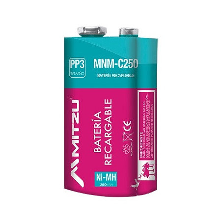 Bateria 9V 250mAh