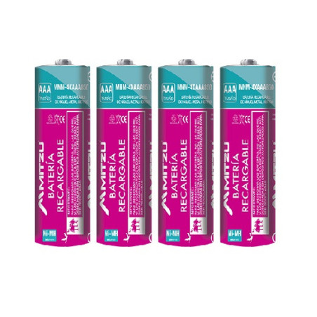 Bateria recargable AAA 850mAh MNM-4XAAA850